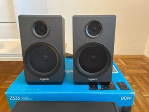 Reproduktory Logitech Z333/2.1/80W - čierne - 2