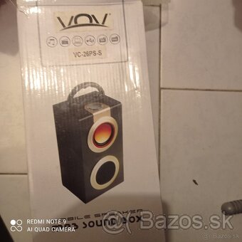 VOV VC-26PS-S, prenosný reproduktor - 2