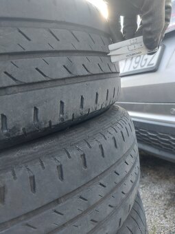 Predám 4ks gumy na plechoch 185/60R15 letné DOT2014 a 0118 - 2