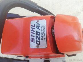 Motorová píla Stihl 028 electronic qvickstop - 2