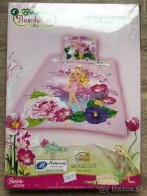 POSTEĽNÉ OBLIEČKY BARBIE THUMBELINA + darček - 2