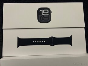 Apple Watch 10 42mm jet black cellular - úplne nové - 2