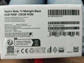 Xiaomi Redmi Note 13 Midnight Black 6GB/128 - 2