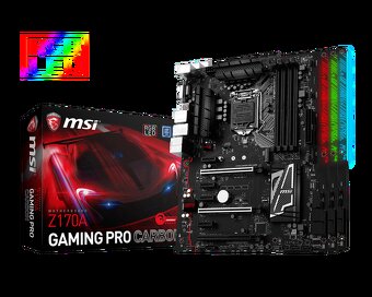 Predám MSI Z170 Gaming Pro Carbon - 2