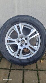 Predám pneu.zimné WinterContact 235/55 R17 s ALU diskami - 2