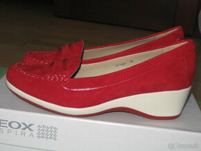 Nové kožené topánky Geox Respira veľ. 38 - 2