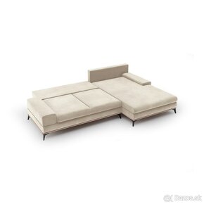 Rohová pohovka so zamatovým poťahom Windsor & Co Sofas Astre - 2