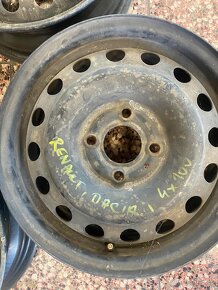 disk R14 4x100 renault clio thalia dacia logan nissan micra - 2