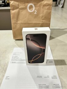 ❤️ iPHONE 16 PRO 256 GB - NOVÝ DESERT TITANIUM PÚŠTNY TITÁN  - 2