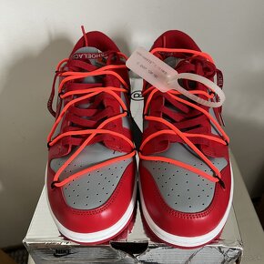 Off White Dunk University Red 46 - 2