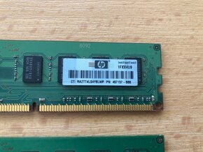 2x 2GB RAM DIM DDR3 Samsung - 2