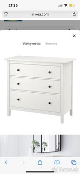 Ikea HEMNES komoda - nová - 2