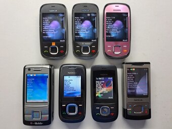 NOKIA 7230 3ks - 6280 - 2680s - 2220s - 6500s tzv. Výsúvačky - 2