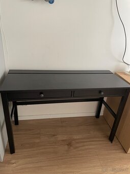 Ikea hemnes čierny stôl - 2