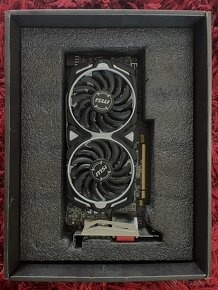 Predám grafickú kartu MSI Radeon RX 580 ARMOR 8GB OC - 2