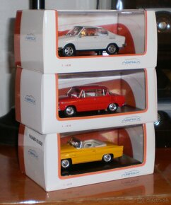 ŠKODA 110R , ŠKODA 1000 MBX , ŠKODA FELICIA , 1:43 , ABREX - 2