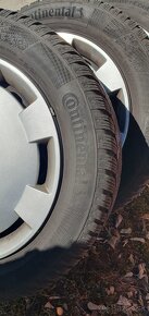 Predám zimnú sadu kolies z Audi A3 rozmer 205/55R16 - 2