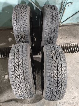 Zimné pneu 195/65 R15 + disky 5x112 7mm - 2