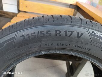 215/55 r17 letné - 2