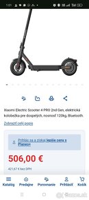 Xiaomi Electric Scooter 4 Pro JE AKO NOVA - 2