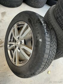 225/65 R17 continental + disky Dezent - Zimná sada Subaru - 2