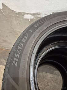 Letne pneumatiky 215/55 R17 - 2