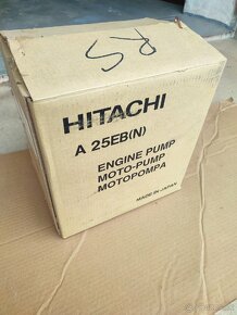 Benzínové čerpadlo HITACHI A 25 EB na vodu - 2