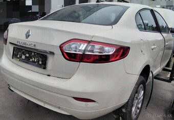 RENAULT FLUENCE 1.6 2015 predám DVERE, motor H4MD7, SVETLÁ, - 2