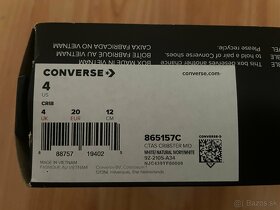 Predám použité detské Tenisky Converse - 2