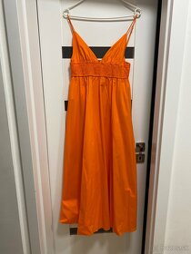 Letné oranžové šaty Zara - 2