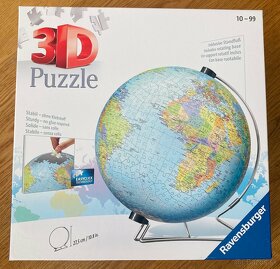 3D PUZZLE GLÓBUS - 2