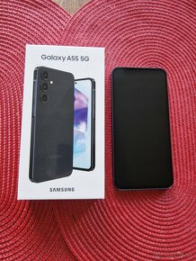 samsung galaxy a55-tmavomodry-len sms - 2