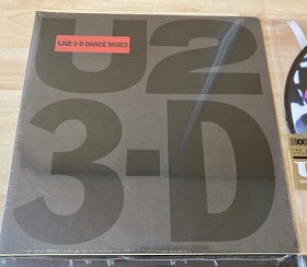 U2 3-D Dance Mixes Vinyl Record LP - Nové - 2