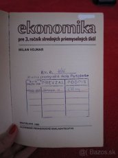 Milan Vojnar: Ekonomika pre 3. ročník stredných priem. škôl - 2