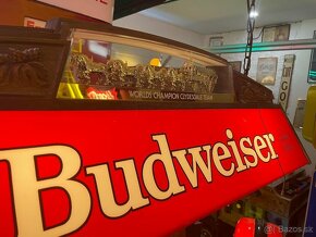 Kulečníkový lustr Budweiser - originál 70/80 léta - 2