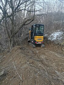 Minibager 2t, minidumper, výkopové a zemné práce, mulčovanie - 2