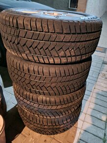 Predám zimné gumy s diskami 225/55 R16 - 2