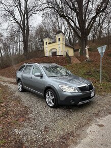 Škoda Octavia 2 Scout 2.0 TDI 103kw 4x4 Navi,BT,Xenon,Ťažné - 2