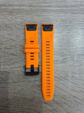 Garmin remienok fenix 5s plus oranžový - 2