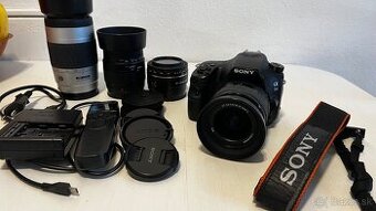 Sony alpha a58 ( + objektivy a prislušenstvo) - 2