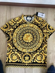 Pánske tričko Versace Barocco veľkosť XL - 2