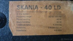 Reproduktory SKANIA LD40 - 2