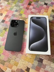 iPhone 15 pro max 256GB midnight black - 2