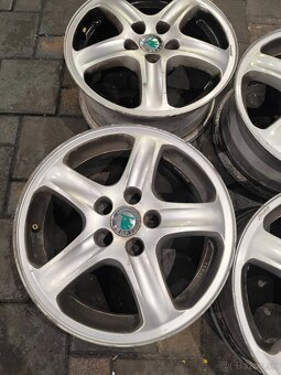 5X100 R15 Skoda alu disky Ocavia1-fabia-Rapid... - 2