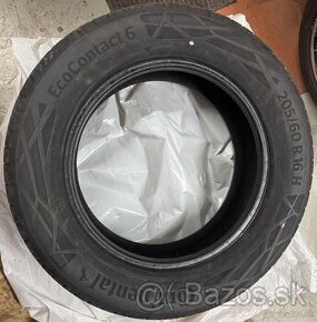 Nové letné pneu Continental EcoContact 6 205/60 R16 - 2