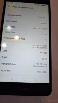 Honor 6X 3/32GB android7 - 2