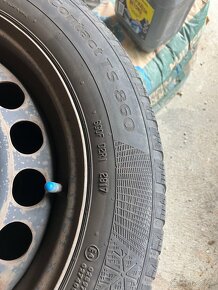 Predám kolesá 5x112 R16 +zimné pneu continental - 2