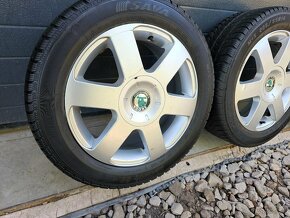 ŠKODA VEGA 5x112+Zimné Pneu 205/55 R16 - 2