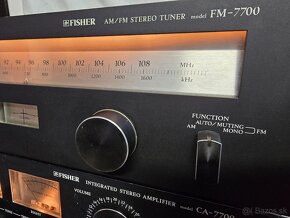 FISHER CA-7700/FM-7700 vintage high end set - 2