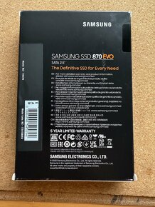 Samsung EVO 870 4TB - 2